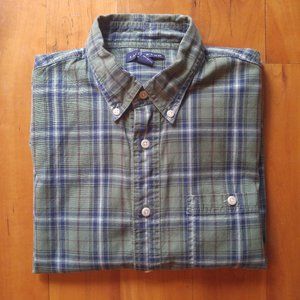 Lands' End Men's Button-Down Shirt Size M